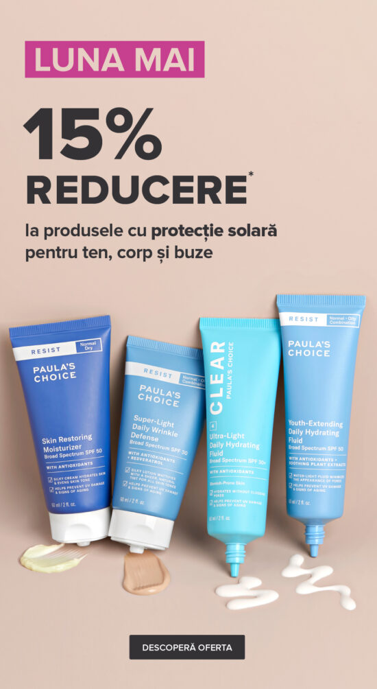 PAULA’S CHOICE 15% REDUCERE PROTECTIA SOLARA