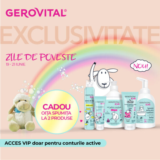 Farmec Gerovital Kids Cadou Oita Spumita