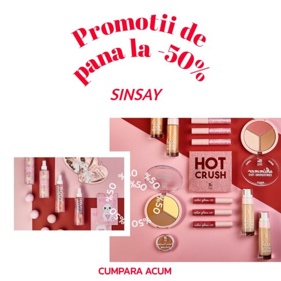 Sinsay Promotii de pana la 50%