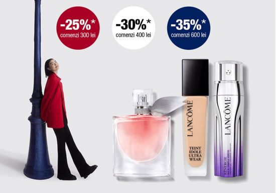 Lancome Celebreaza Spiritul Frantuzesc cu Reduceri Speciale