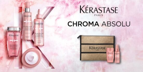 Xpert Beauty Kerastase Cadou Pouch cu 2 Mini Produse