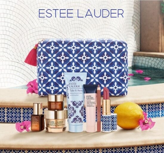 Estee Lauder Portfard cu 7 Produse Travel Size