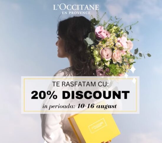 L’occitane 20% Discount la Produsele cu Pret Intreg