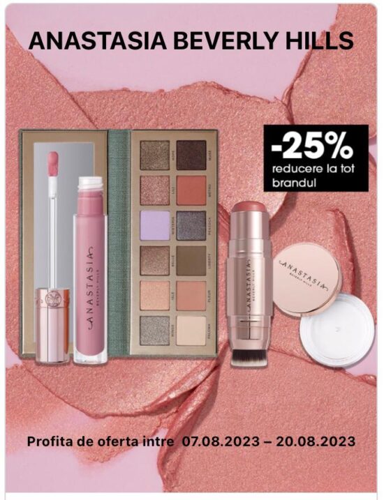 Sephora 25% Reducere Anastasia Beverly Hills