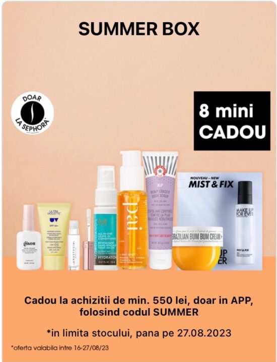 Sephora Summer Box Cadou