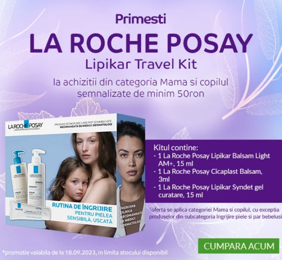 La Roche Posay Lipikar Travel Kit