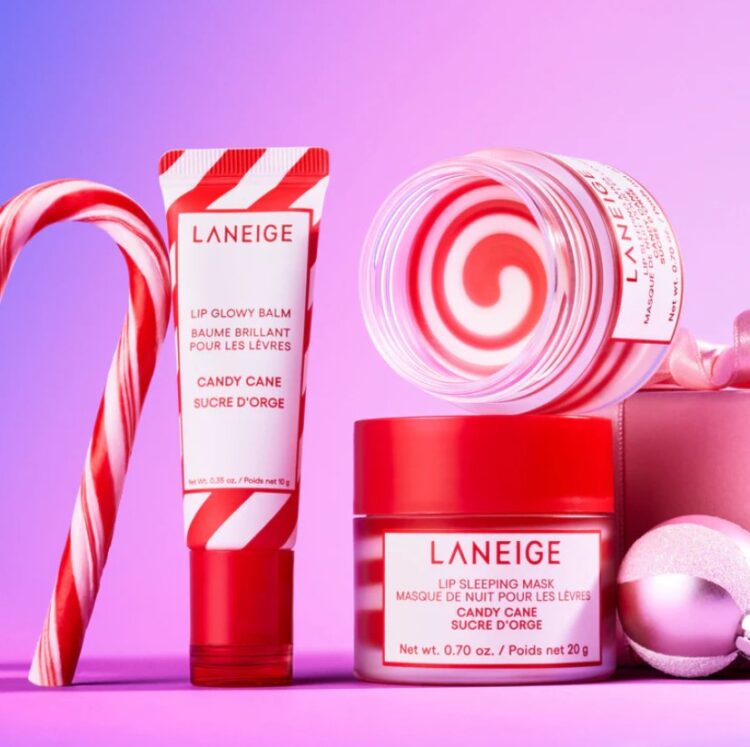 Laneige Lip Sleeping Mask x Lip Glow Balm Candy Cane